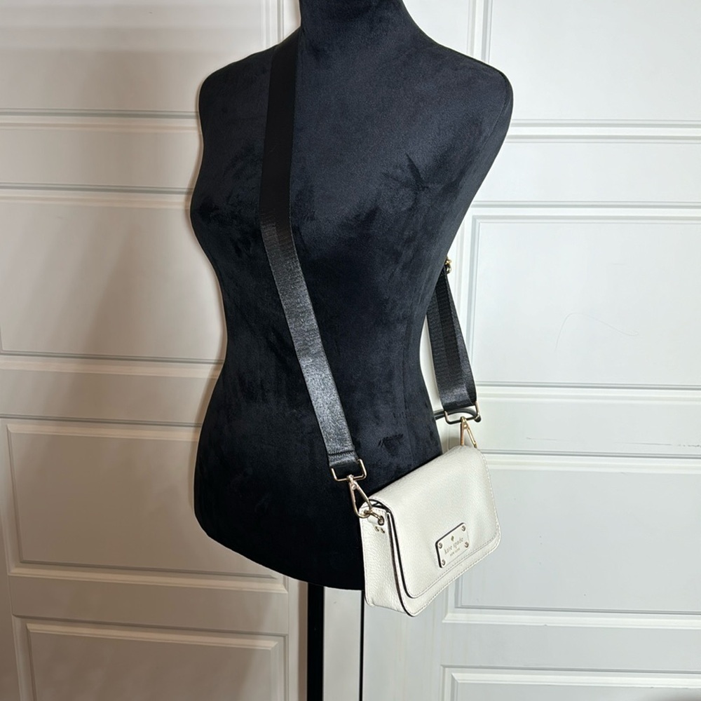NEW Black Adjustable Crossbody Guitar Strap - adjustable nylon